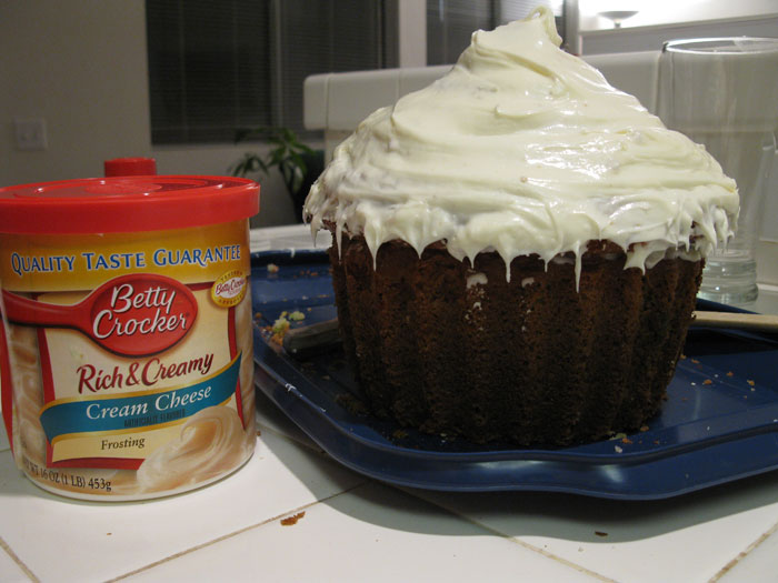 Giant Cupcake 10.13.09