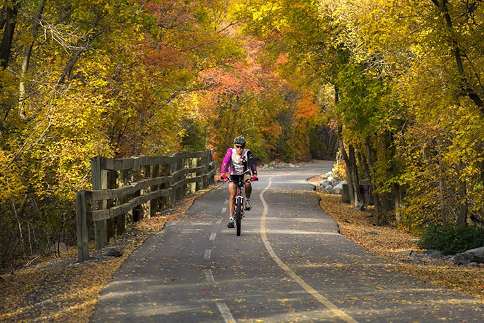 Father Visit, Part 2: Autumn Bike Riding 10.11.14