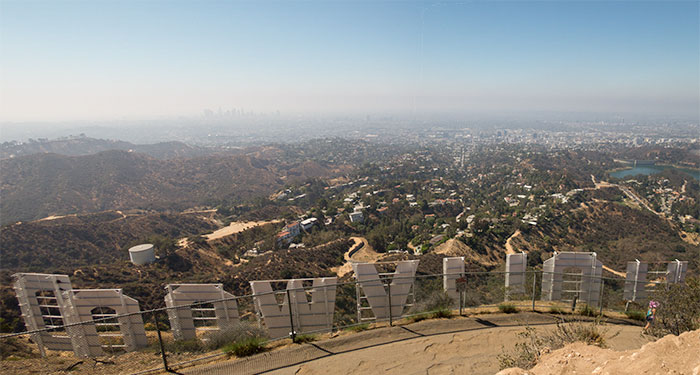 Hiking the Hollywood Sign 7.17.16