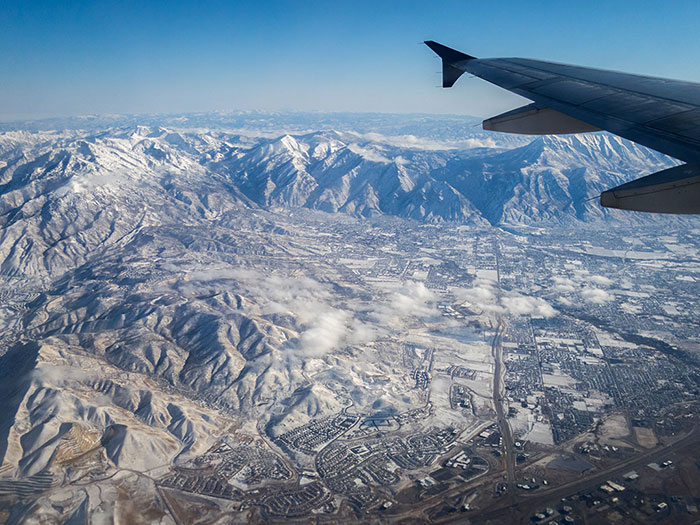 Thanksgiving, Part 1: Flying to Los Angeles 11.24.16