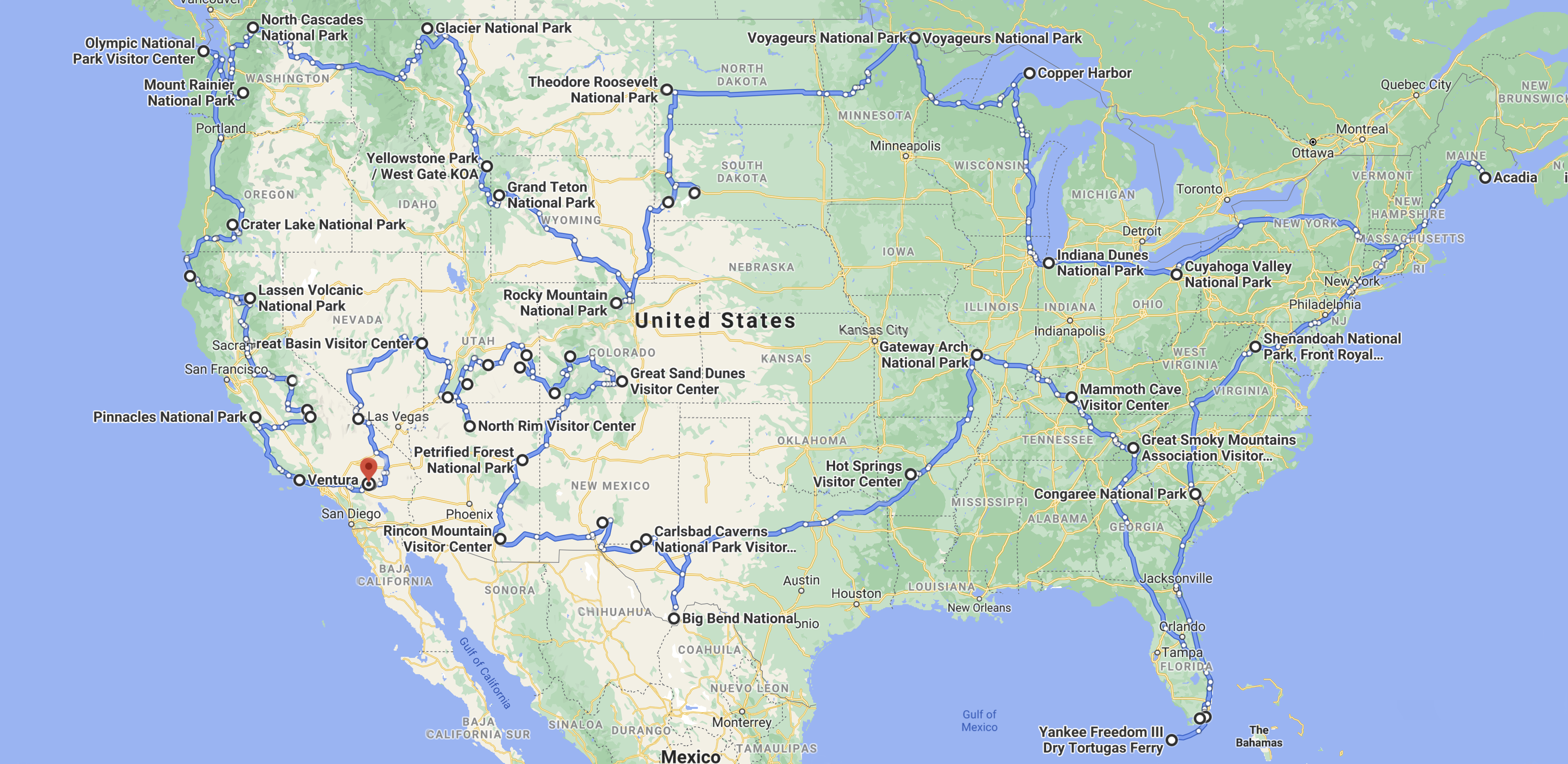 Imaginary Road Trip For Pandemic-versary 3.13.21