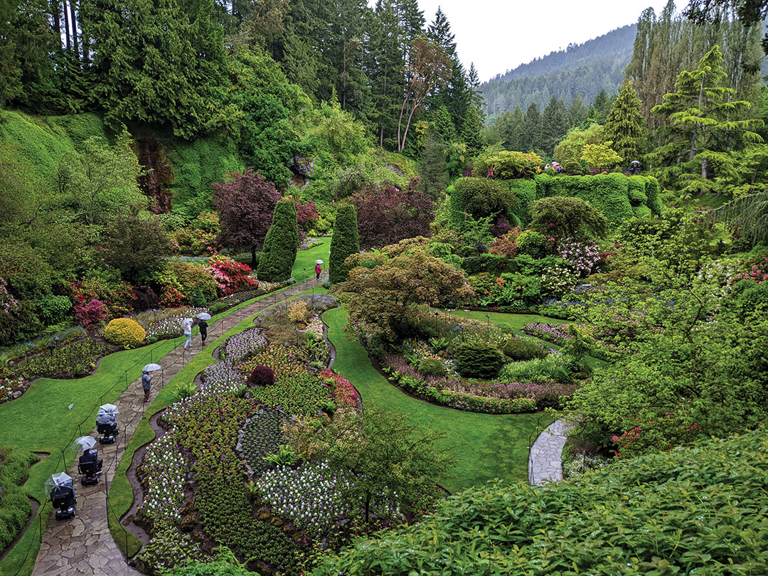 Butchart Gardens 6.4.22