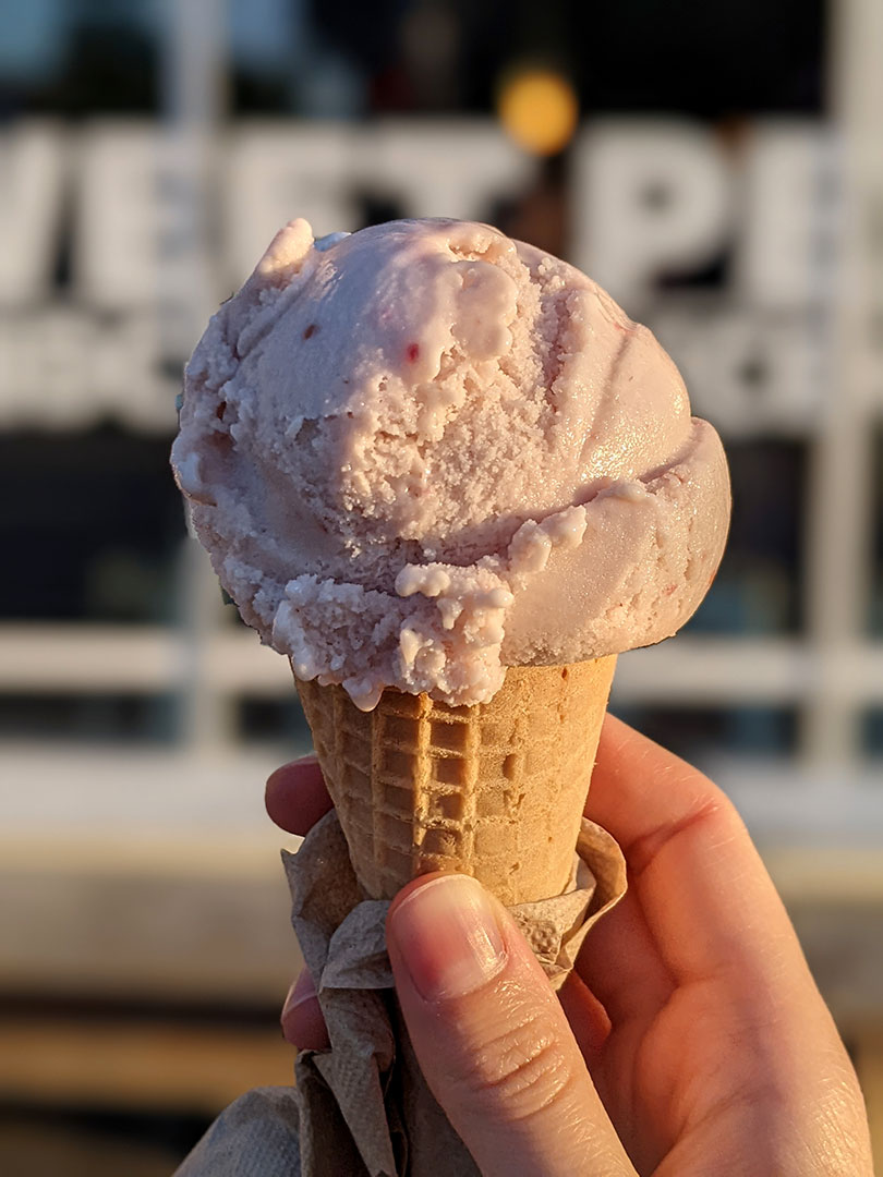 Sweet Peaks Ice Cream 8.14.22