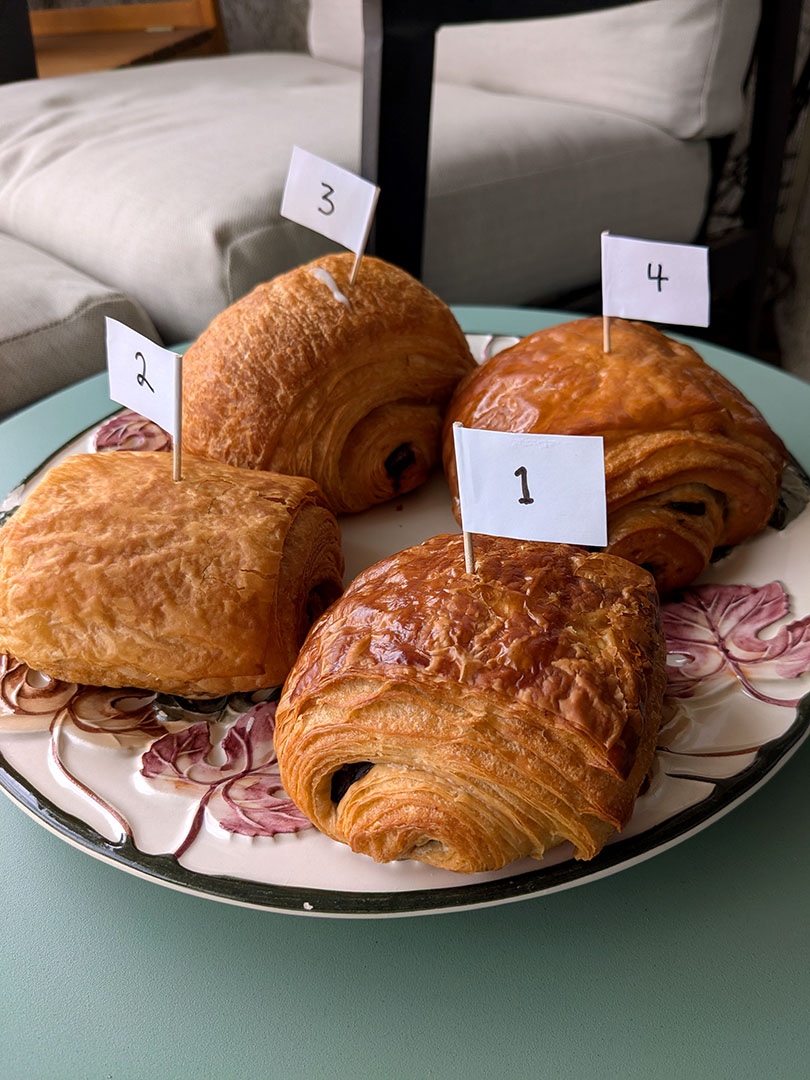 Croissant Taste Test 3.1.25